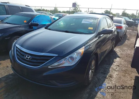 2012 Hyundai Sonata Gls из США, поврежденный, VIN 5NPEB4AC8CH497290